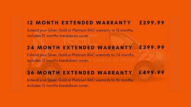 RAC Warranty Upgrade
